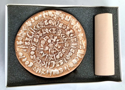 Diskos von phaistos - diskos,