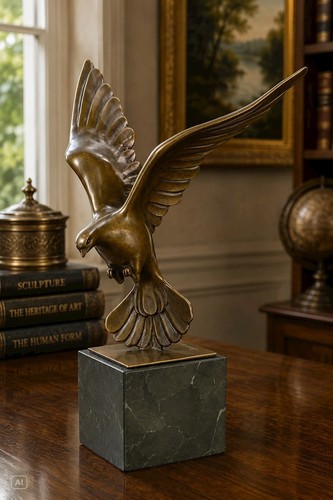 Bronzefigur tier eine taube - tier,