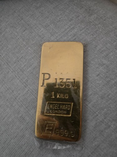 1kg goldbarren engelhard - 1kg,