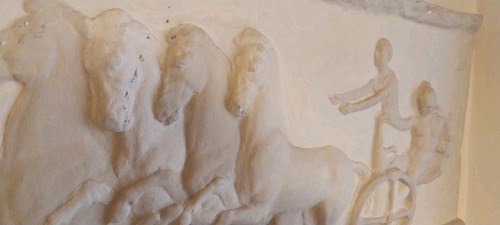 Apobates relief replik - apobates,