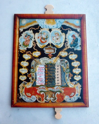 Historischer ewiger kalender - historischer,