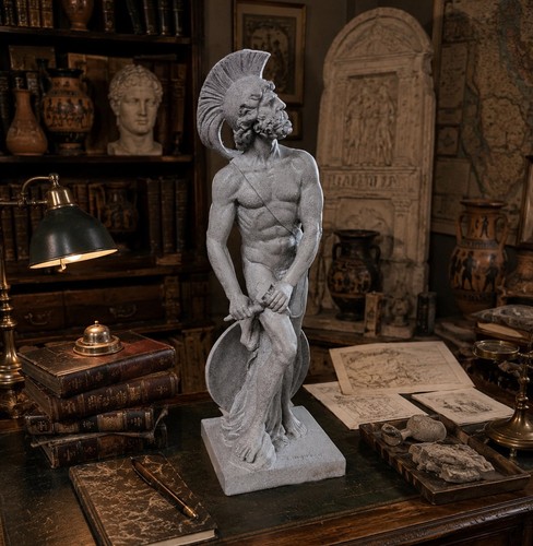 Statue figur spartaner - statue,