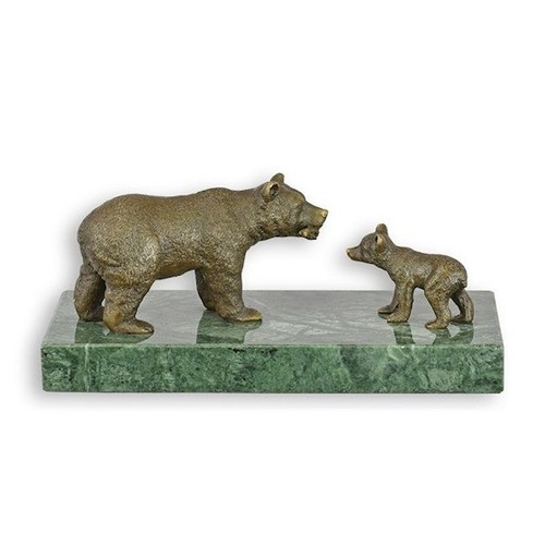 Bronzefigur tier bär - tier,