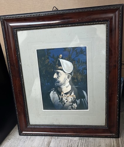 Framed litography king - framed,