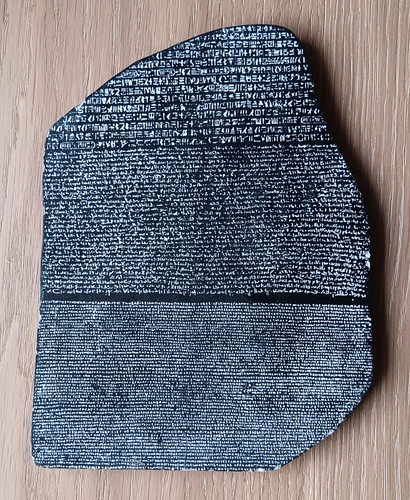 Stein von rosette - von, (replikat)