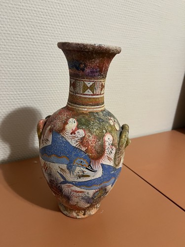Minoische keramikvase mit - keramikvase,