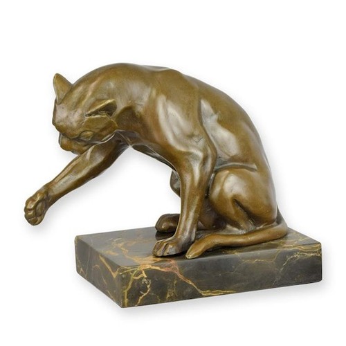 Bronzefigur tier eine - bronzefigur,