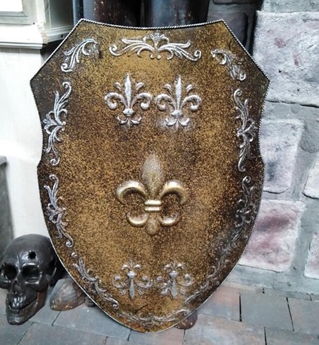 Wanddeko schild fleur lis - schild,