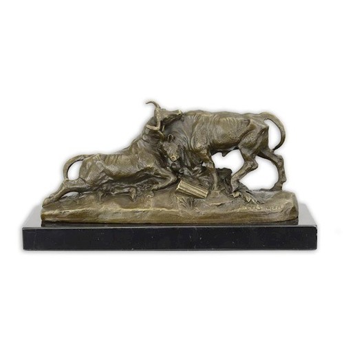 Bronzefigur tier bronzegruppe - bronzefigur,