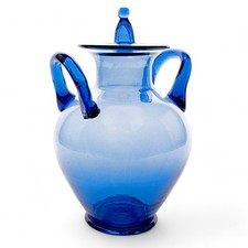 Römische Glasurne - Blau