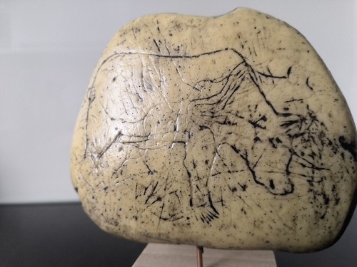 Komplexe steinzeitliche gravur - komplexe,