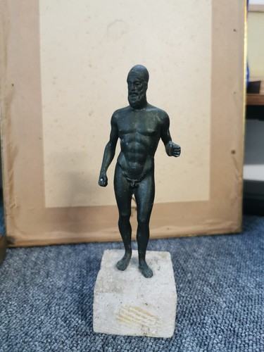 Bronzestatue faun riace replik - bronzestatue,